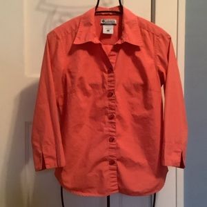 Columbia 3/4 Sleeve Button Down Shirt